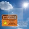 Signmission Electrical Hazard Authorized With Symbol OSHA Warning Sign, Plastic, 10in W x 7in L, 2PK OS-2PACK-WS-P-710-L-12584 - alternate 3